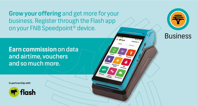 From POS machine to profit booster: FNB Speedpoint&reg; and Flash make it easier for SMEs to earn more